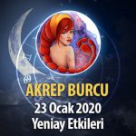 Akrep Burcu Yeniay Etkileri - 23 Şubat 2020