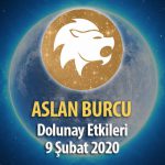 Aslan Burcu 9 Şubat 2020 Dolunay Etkileri