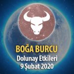 Boğa Burcu 9 Şubat 2020 Dolunay Etkileri