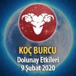 Koç Burcu 9 Şubat 2020 Dolunay Etkileri