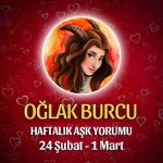 Oğlak Burcu Haftalık Aşk Yorumu 24 Şubat - 1 Mart