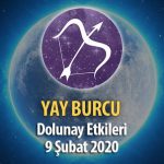 Yay Burcu 9 Şubat 2020 Dolunay Etkileri