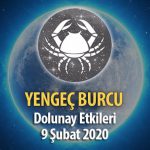 Yengeç Burcu 9 Şubat 2020 Dolunay Etkileri