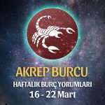 Akrep Burcu Haftalık Burç Yorumu 16 - 22 Mart 2020