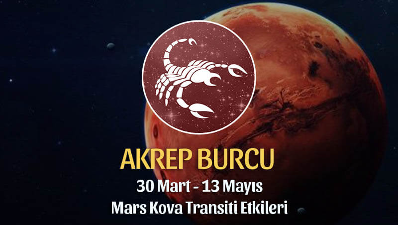 Akrep Burcu Mars Kova Transiti - 30 Mart 2020