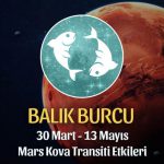 Balık Burcu Mars Kova Transiti - 30 Mart 2020