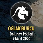 Oğlak Burcu Dolunay Etkileri - 9 Mart 2020