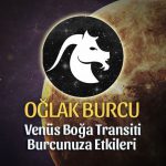 Oğlak Burcu Venüs Boğa Transiti Etkileri