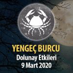 Yengeç Burcu Dolunay Etkileri - 9 Mart 2020