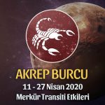 Akrep Burcu Merkür Transiti Etkileri 11 - 27 Nisan