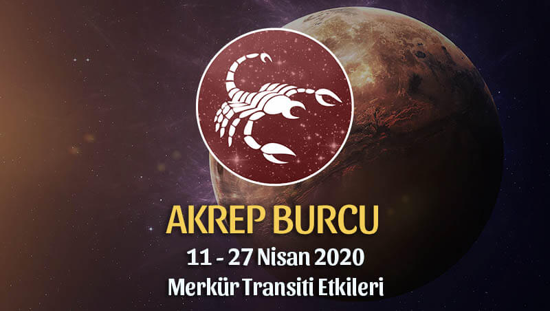 Akrep Burcu Merkür Transiti Etkileri 11 - 27 Nisan