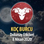 Koç Burcu Dolunay Etkileri - 8 Nisan 2020