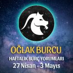 Oğlak Burcu Haftalık Burç Yorumu 27 Nisan - 3 Mayıs