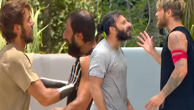 Survivor’da gergin anlar… Kafa kafaya geldiler