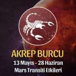 Akrep Burcu Mars Transiti Etkileri 13 Mayıs - 28 Haziran 2020