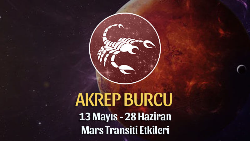 Akrep Burcu Mars Transiti Etkileri 13 Mayıs - 28 Haziran 2020