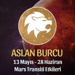 Aslan Burcu Mars Transiti Etkileri 13 Mayıs - 28 Haziran 2020