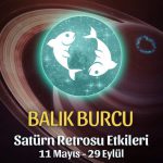 Balık Burcu Satürn Retrosu Etkileri