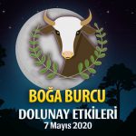 Boğa Burcu 7 Mayıs 2020 Dolunay Etkileri