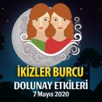 İkizler Burcu 7 Mayıs 2020 Dolunay Etkileri