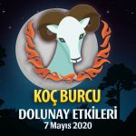 Koç Burcu 7 Mayıs 2020 Dolunay Etkileri