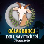 Oğlak Burcu 7 Mayıs 2020 Dolunay Etkileri