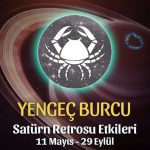 Yengeç Burcu Satürn Retrosu Etkileri