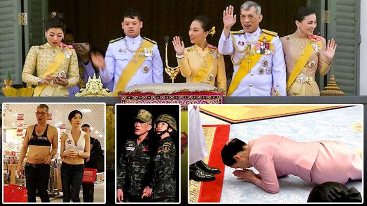 Haremiyle otele kapanan Tayland Kralı bu kez karısı için aldığı karar ile gündemde!