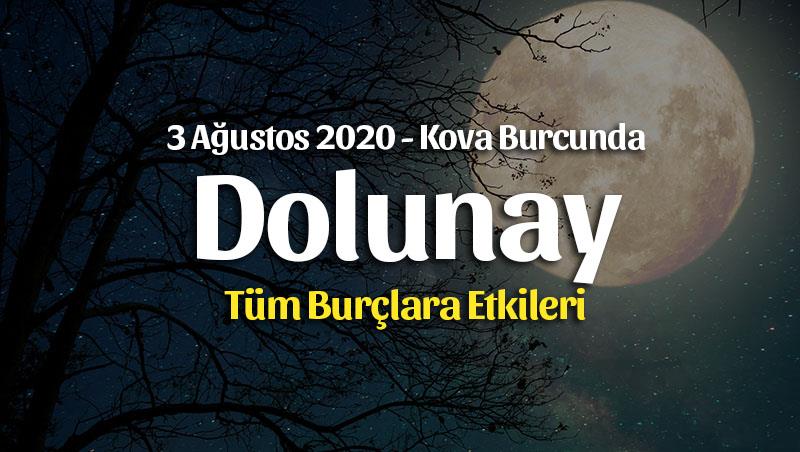 Kova Burcunda Dolunay Burçlara Etkileri – 3 Ağustos 2020