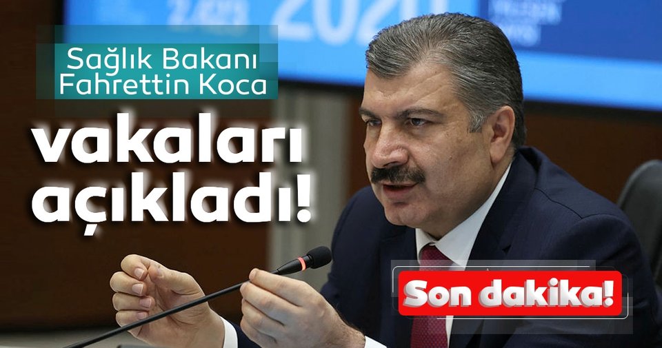 14 Ağustos korona tablosu ve vaka sayısı Sağlık Bakanı Fahrettin Koca tarafından açıklandı!