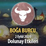 Boğa Burcunda Dolunay Etkileri - 2 Eylül 2020