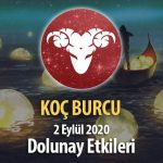 Koç Burcunda Dolunay Etkileri - 2 Eylül 2020