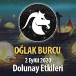 Oğlak Burcunda Dolunay Etkileri - 2 Eylül 2020