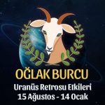 Oğlak Burcu Uranüs Retrosu Etkileri