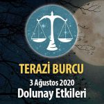 Terazi Burcu Dolunay Etkileri - 3 Ağustos 2020