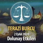 Terazi Burcunda Dolunay Etkileri - 2 Eylül 2020