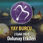 Yay Burcunda Dolunay Etkileri - 2 Eylül 2020