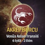 Akrep Burcu Venüs Transiti Yorumları