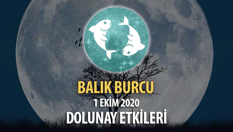 Balık Burcu 1 Ekim 2020 Dolunay Burç Yorumları