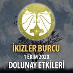 İkizler Burcu 1 Ekim 2020 Dolunay Burç Yorumları