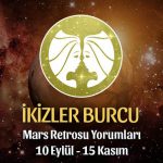 İkizler Burcu Mars Retrosu Yorumları 10 Eylül - 15 Kasım