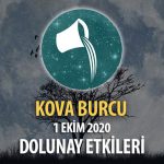 Kova Burcu 1 Ekim 2020 Dolunay Burç Yorumları