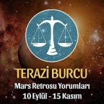 Terazi Burcu Mars Retrosu Yorumları 10 Eylül - 15 Kasım