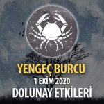 Yengeç Burcu 1 Ekim 2020 Dolunay Burç Yorumları