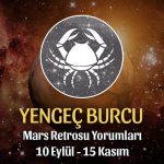 Yengeç Burcu Mars Retrosu Yorumları 10 Eylül - 15 Kasım