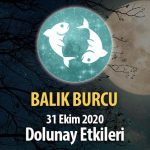 Balık Burcu Dolunay Burç Yorumları - 31 Ekim 2020