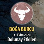 Boğa Burcu Dolunay Burç Yorumları - 31 Ekim 2020