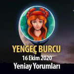 Yengeç Burcu Yeniay Yorumları - 16 Ekim 2020