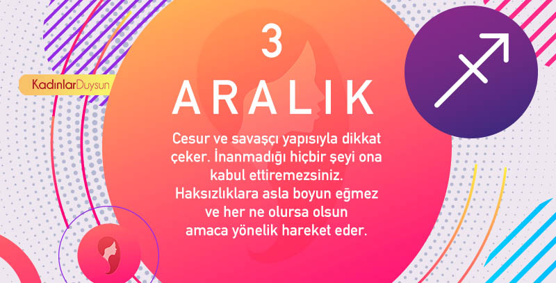 3 Aralık Hangi Burç