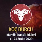 Koç Burcu Merkür Transiti Yorumları - 1 Aralık 2020